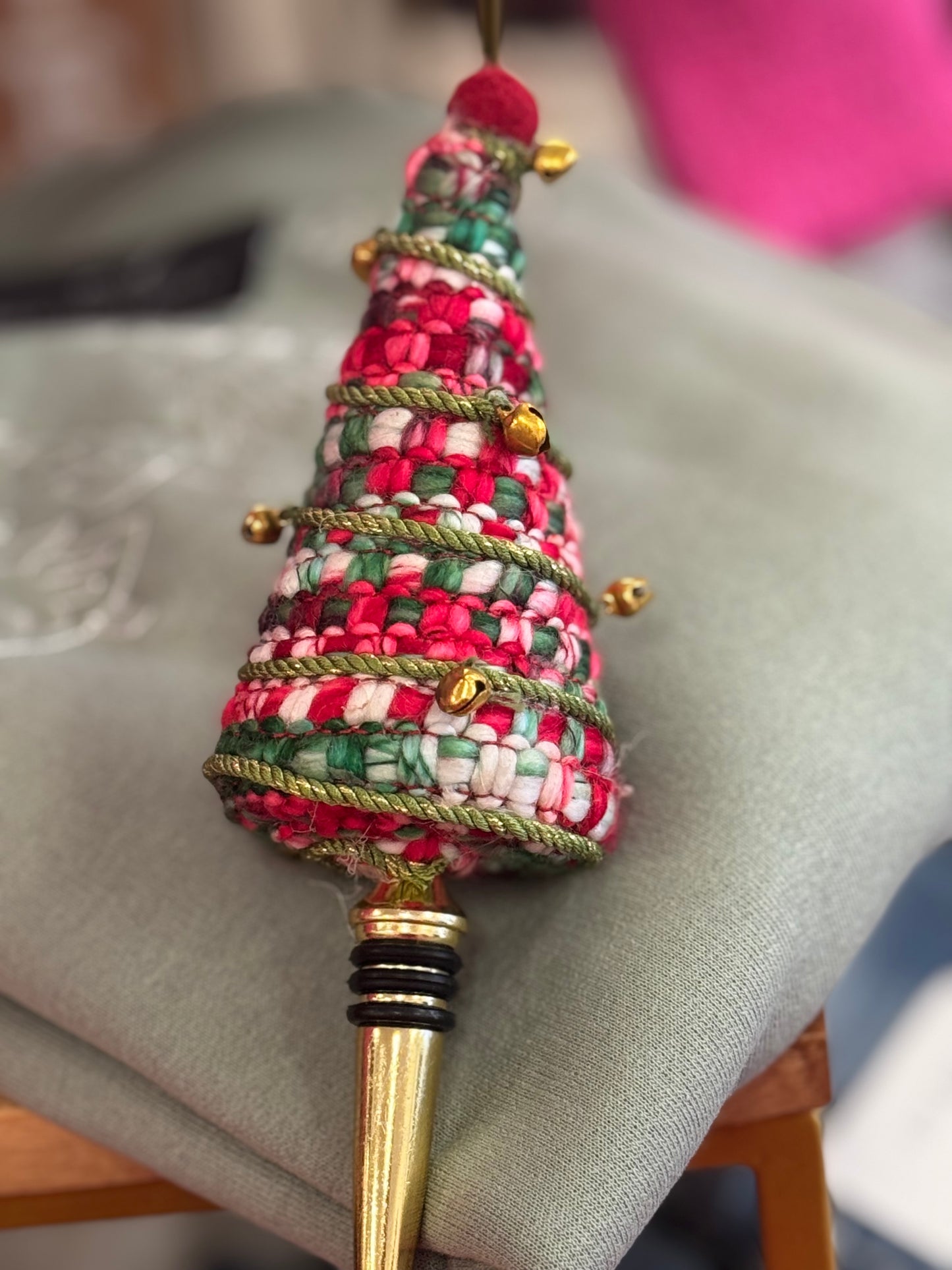 Christmas Tree Winestopper