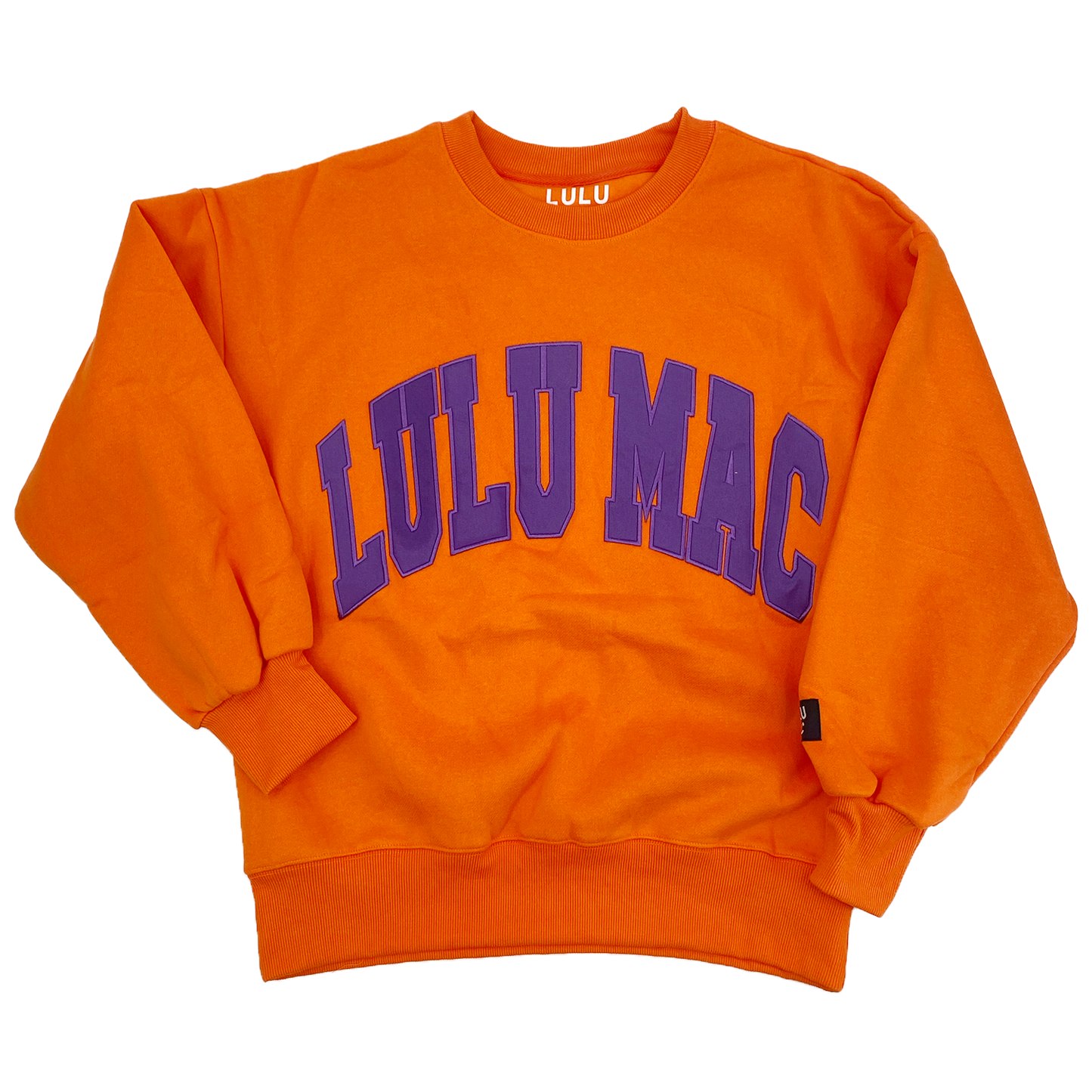 LULU MAC-SW-Orange/Purple-Stitch
