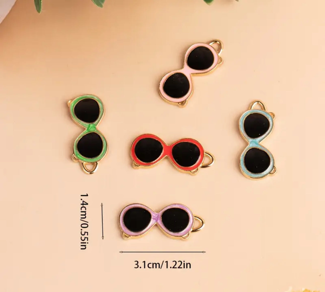 TCB Assorted Sunglasses Charms