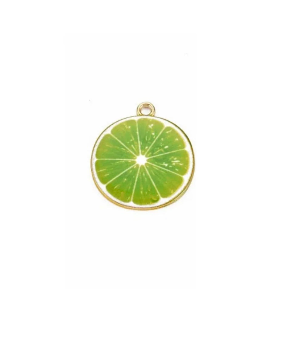 TCB Lime Slice Charm