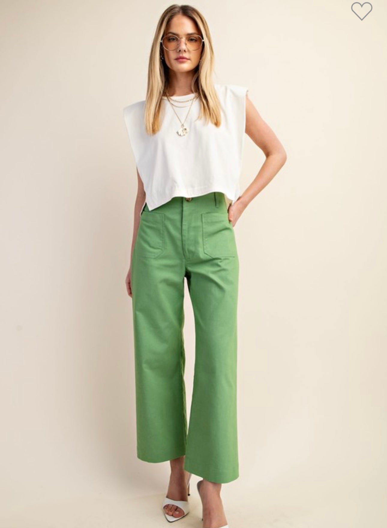 Ankle Cropped Summer Pants