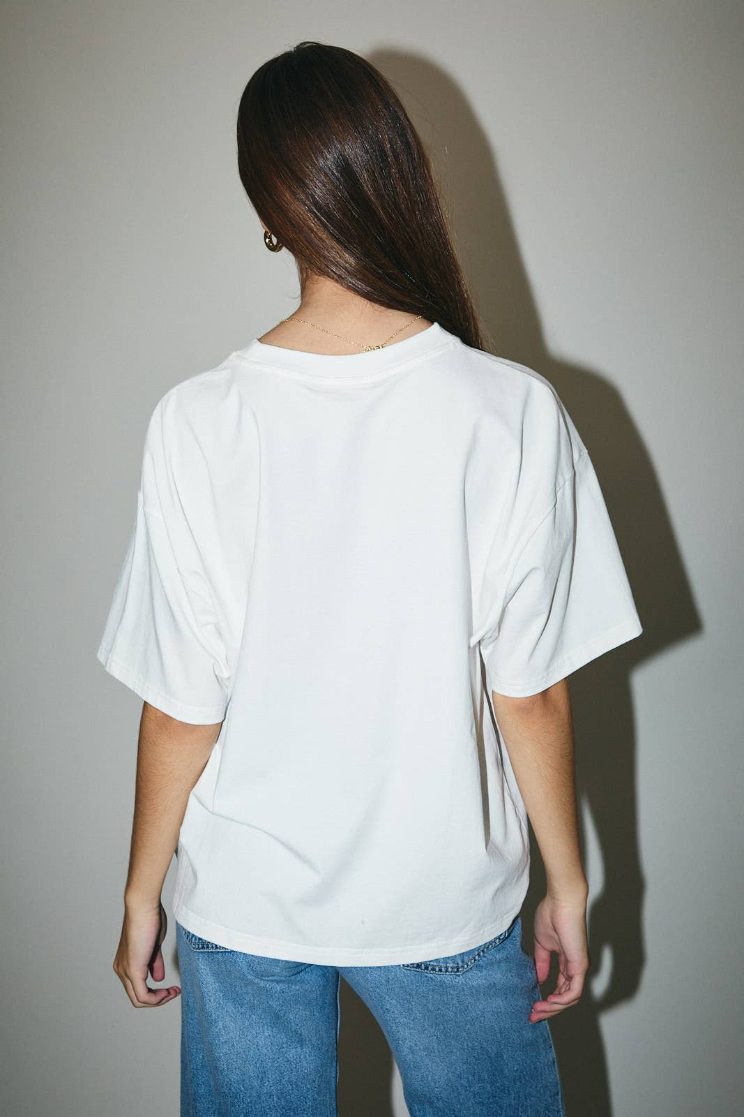 ROUND NECK T-SHIRT WITH POCKET CRAB EMBROIDERY