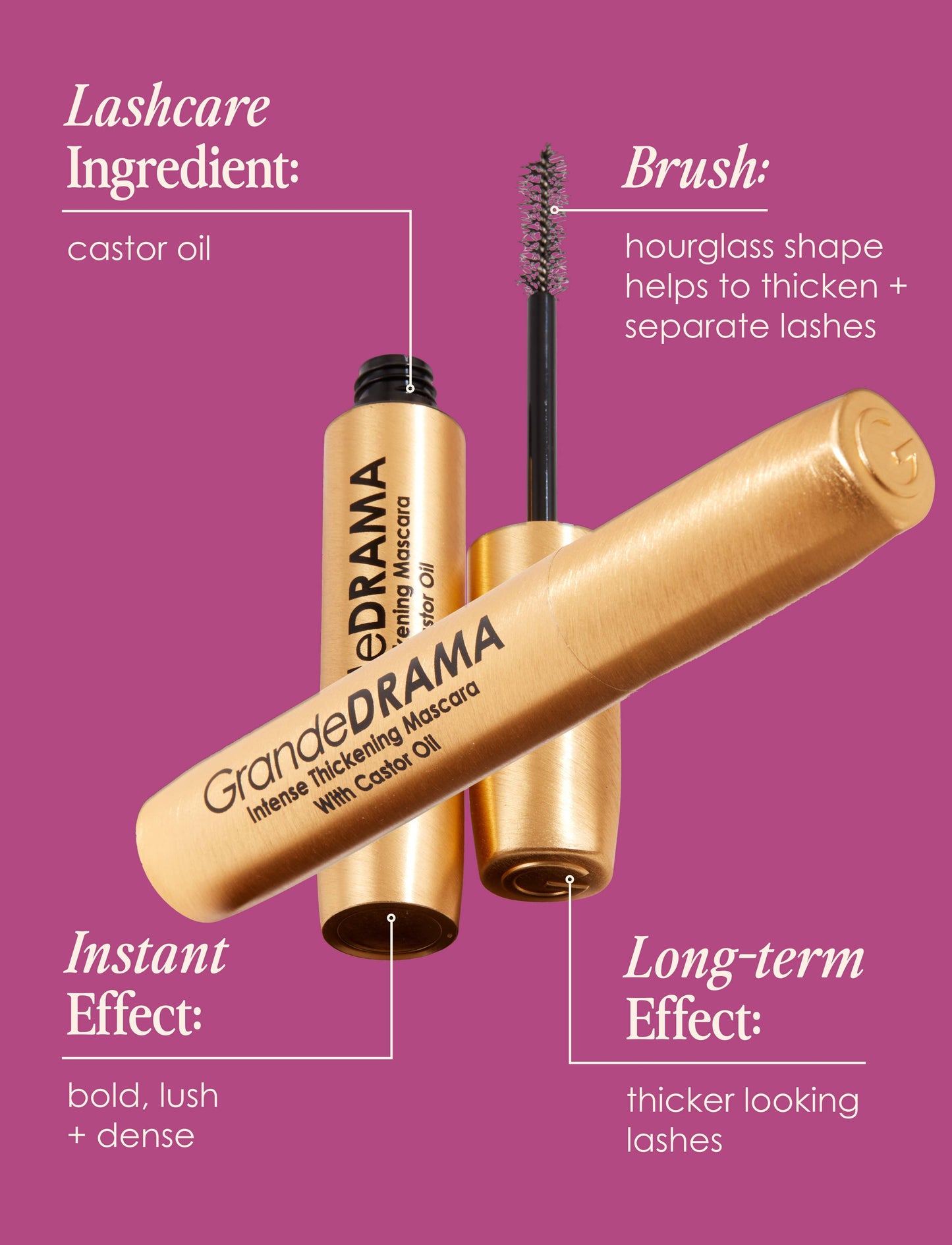 GrandeDRAMA Mascara 