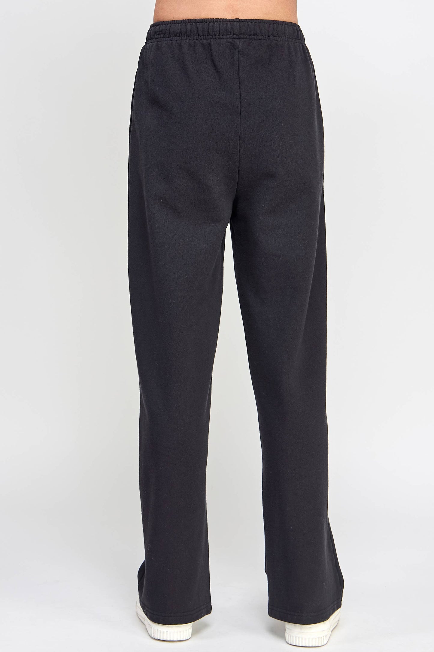 P9001P EVERYDAY HIGH RISE FRENCH TERRY SWEATPANTS: Pink / SMALL