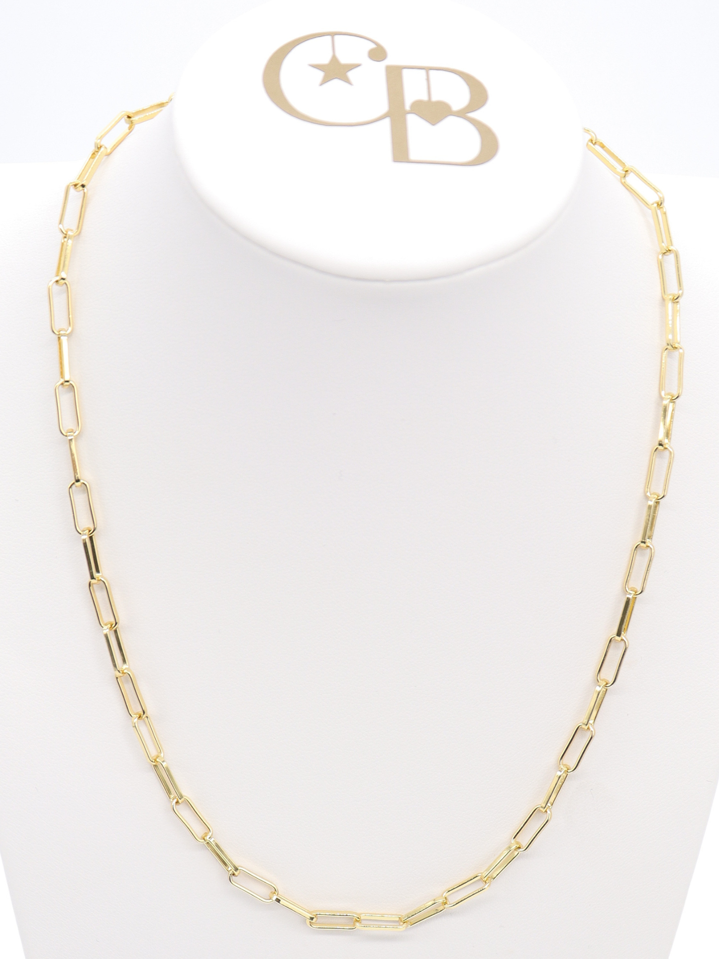 TCB Gold Ashley Necklace: 18"