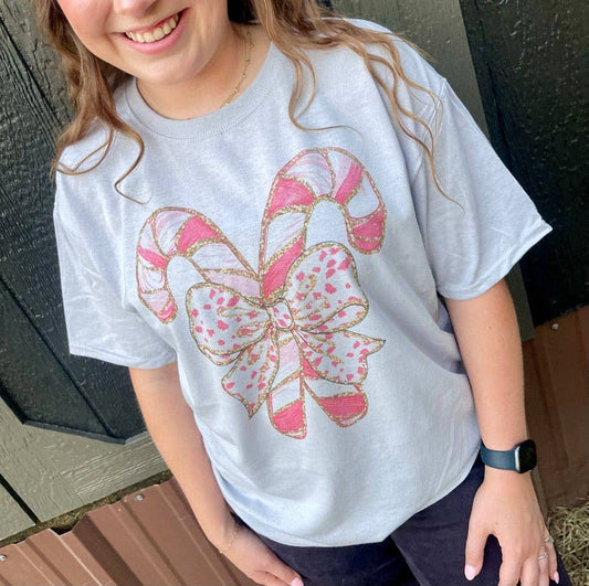 Candy Canes Graphic Tee