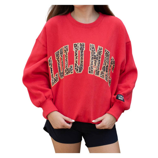 LULU MAC LEOP-RED