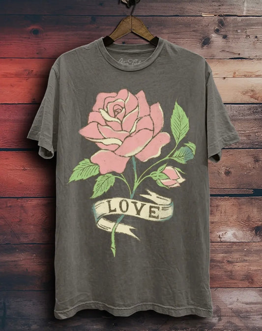 Rose Love Graphic Tee