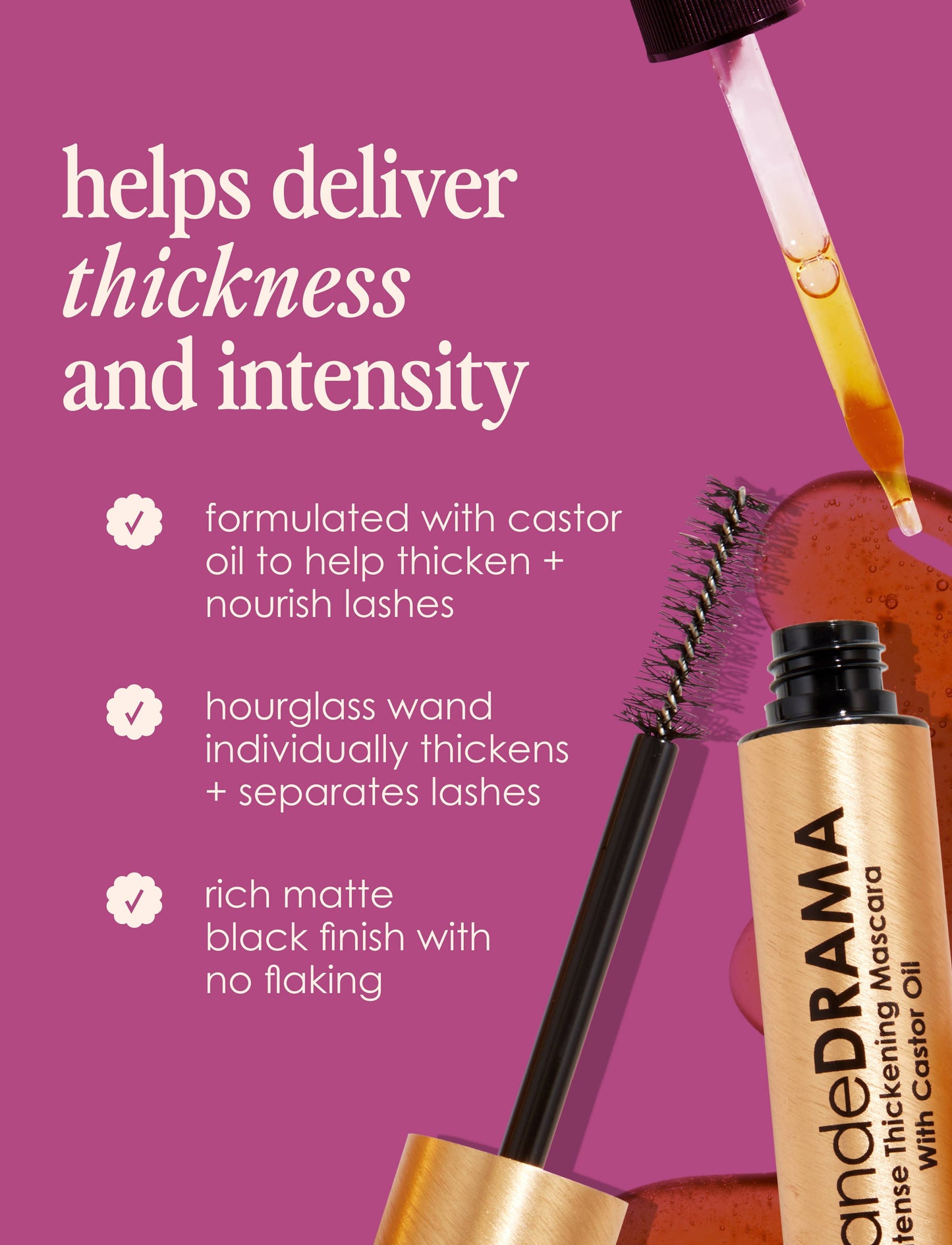 GrandeDRAMA Mascara 