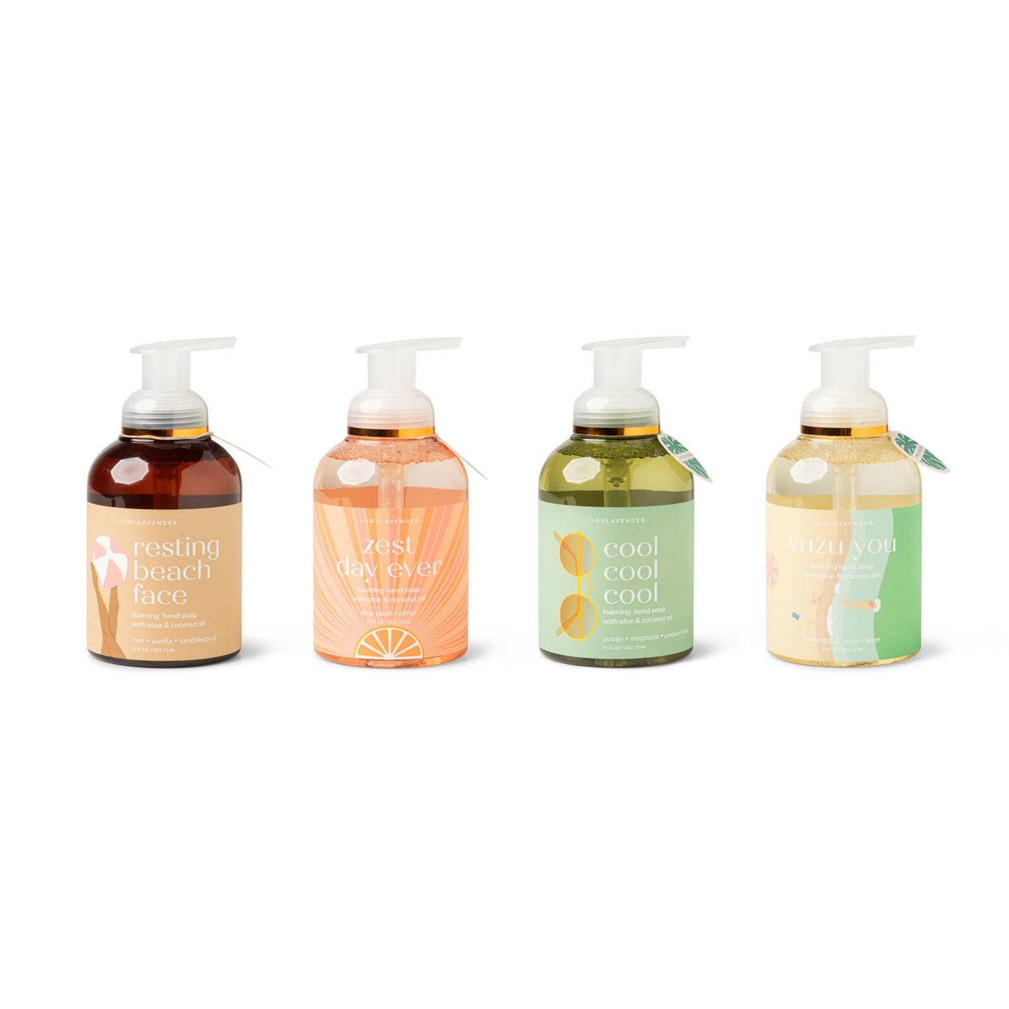 Lemon Lavender Foaming Hand Soap Retreat Yourself Assortment