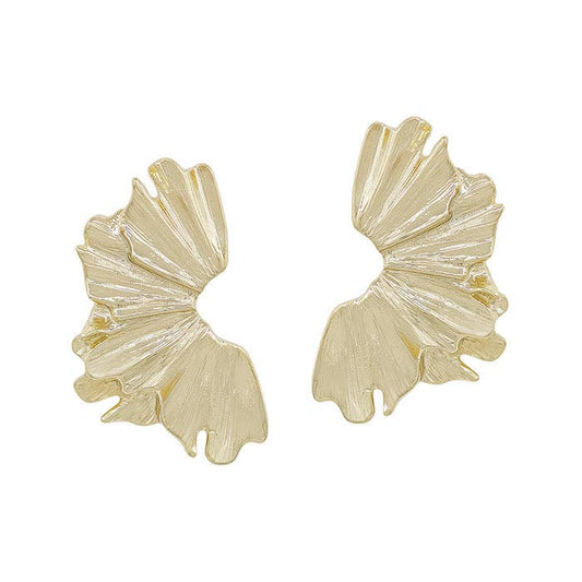 Half Petal Studs