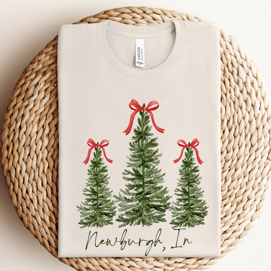 Charleston WV Christmas Tree Graphic Tee