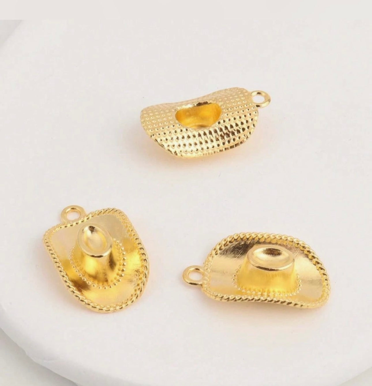 TCB Gold 3D Cowboy Hat