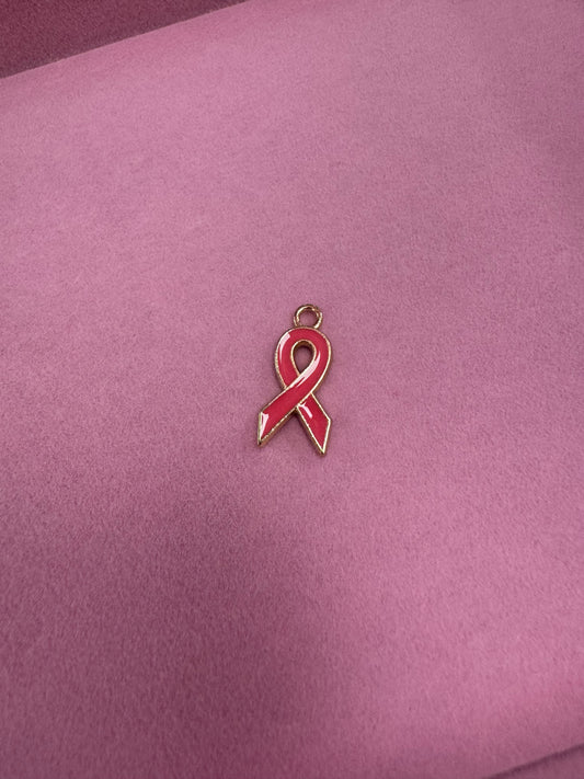 TCB Pink Ribbon Charm