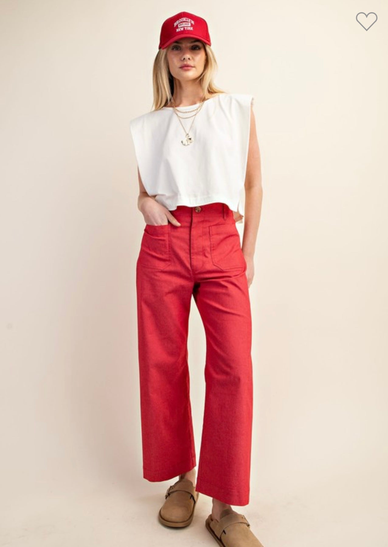 Ankle Cropped Summer Pants