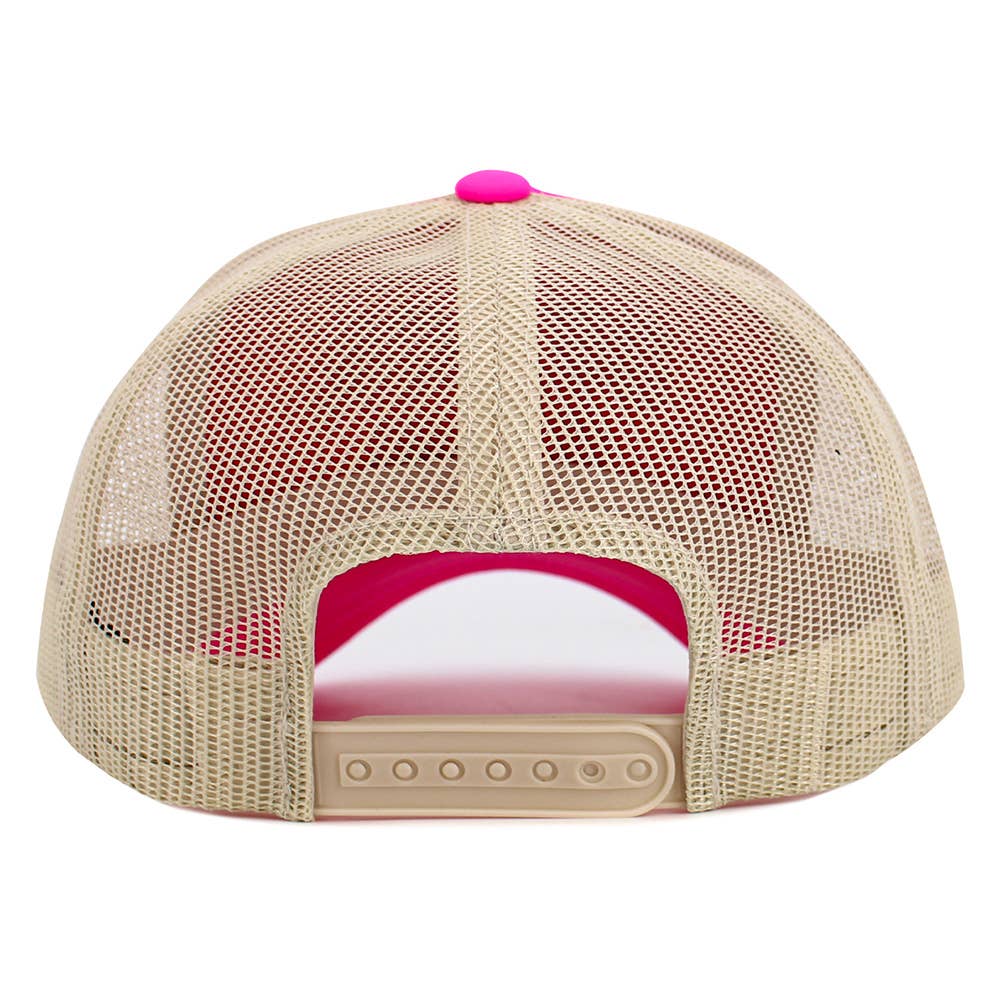BEACH BUM Embroidered Mesh Back Trucker Hat