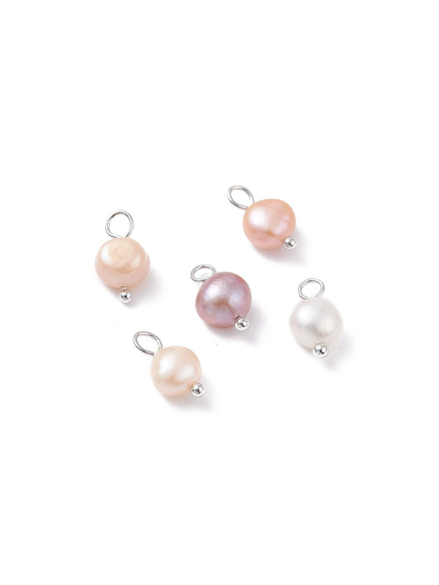 Freshwater Pearl Charm - Assorted: Gold