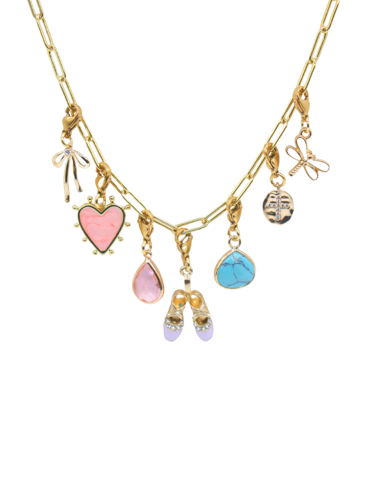 TCB Gold Interchangeable Charm Clasp