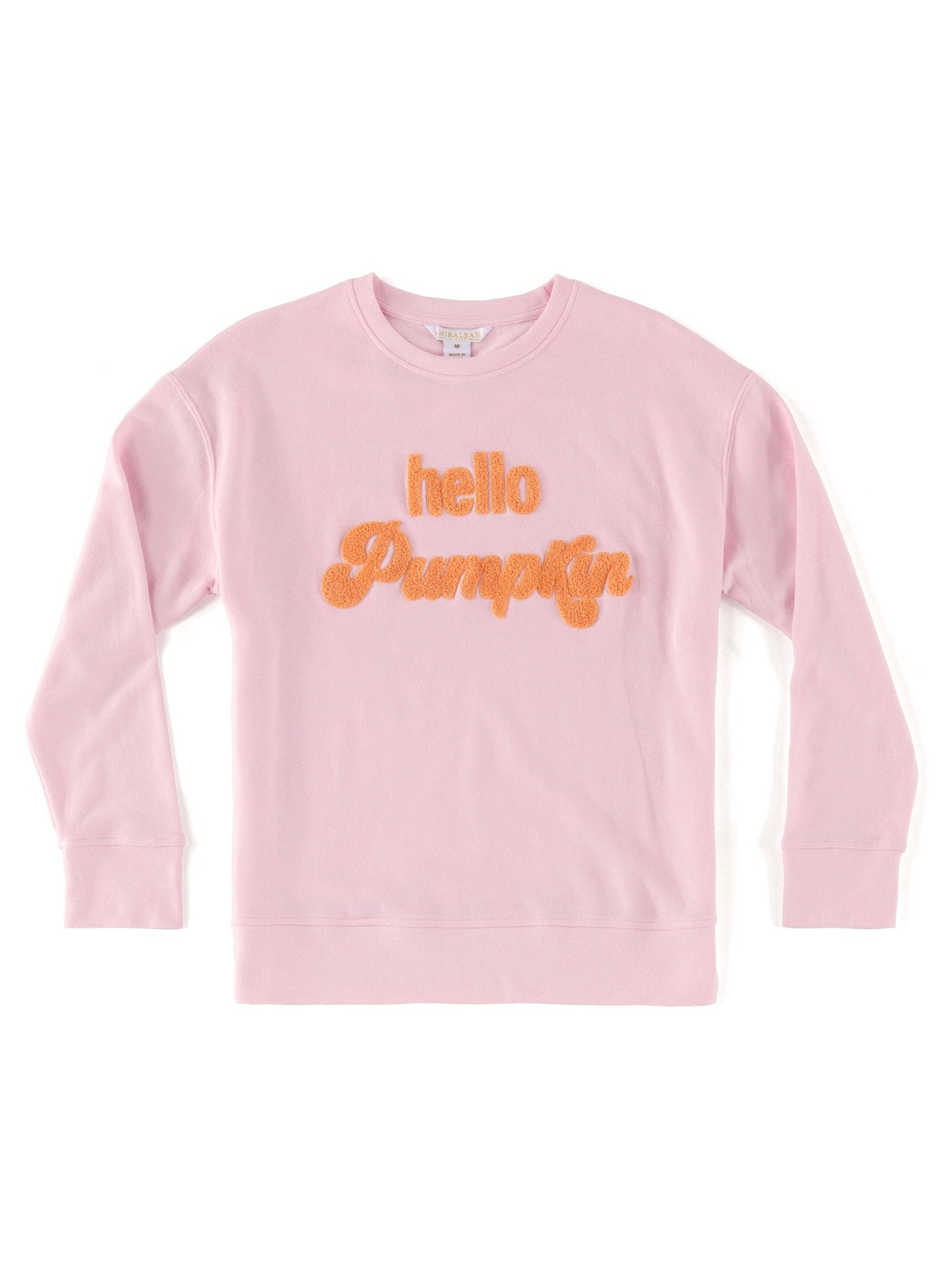 "HELLO PUMPKIN" SWEATSHIRT, BLUSH