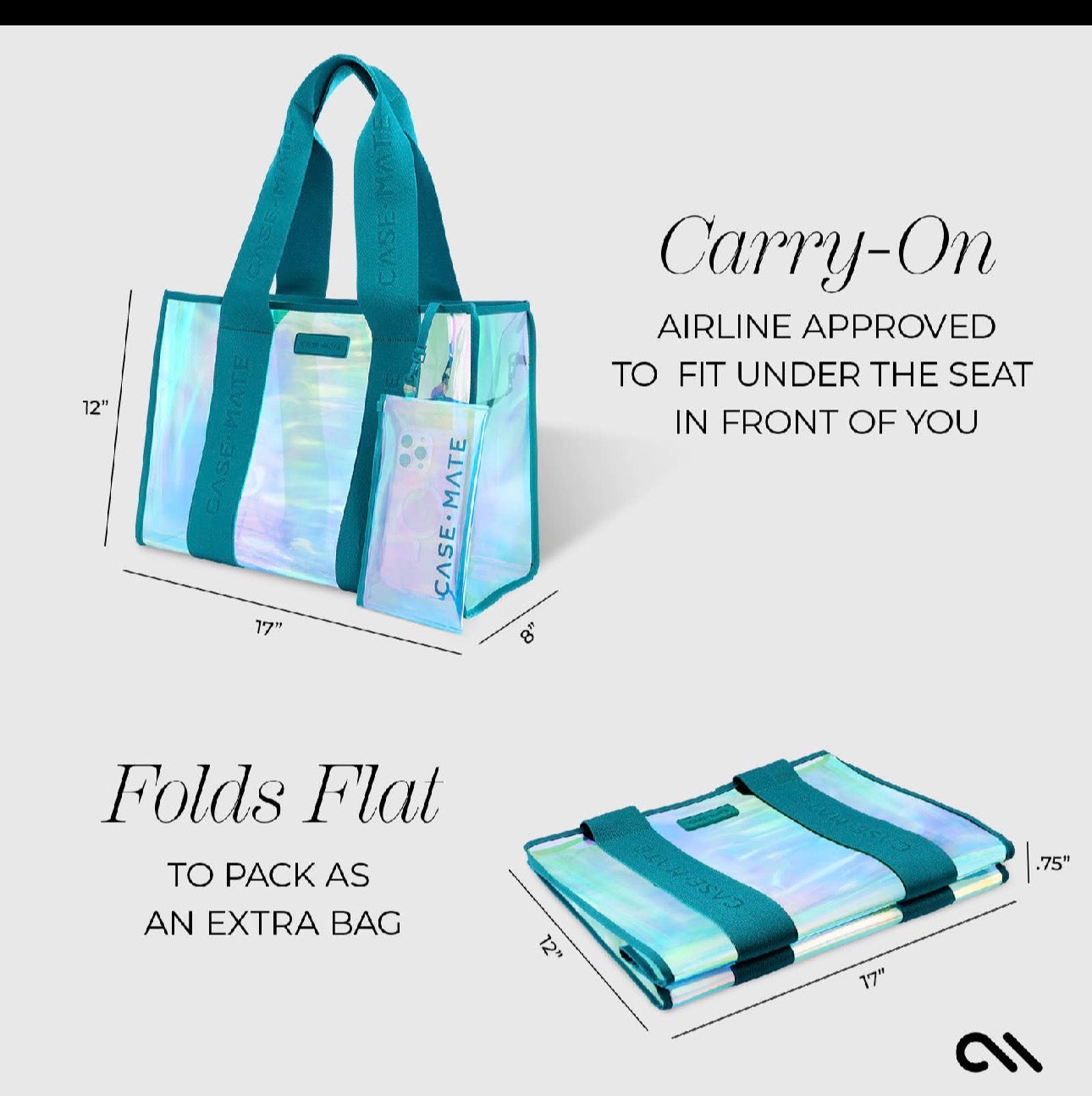 Case-Mate Jelly Tote Shoulder Bag