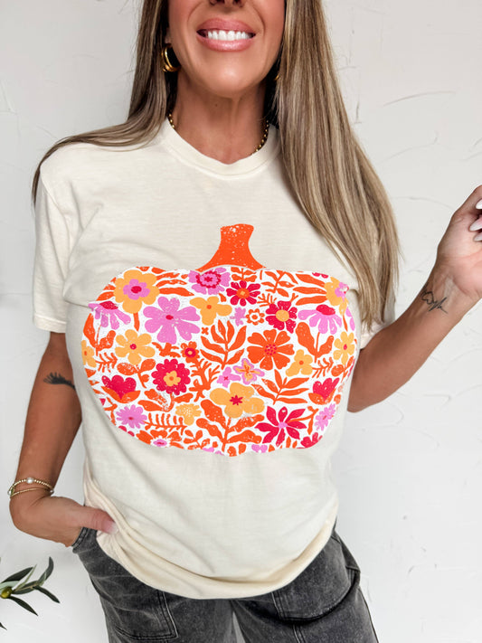 Petal Pumpkin Graphic Tee