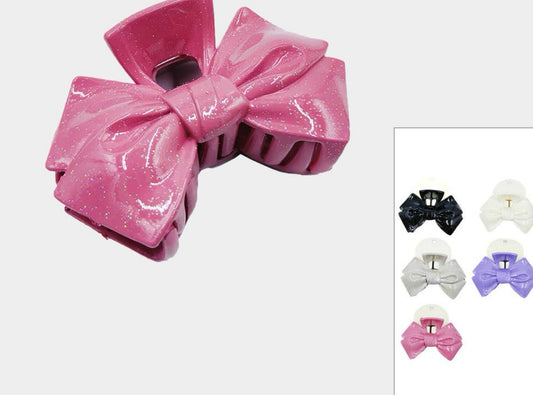 Bow Hair Claw Clips