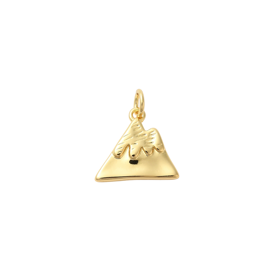 TCB Gold Mountain Peak Charm