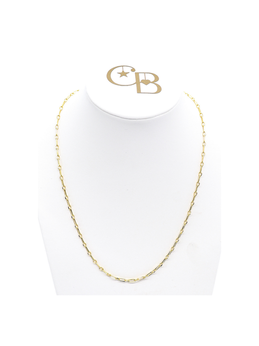 Gold Madilyn Necklace: 16"