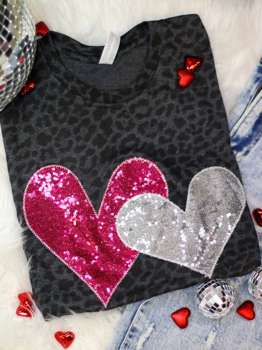 Valentine Heart Short Sleeve: Small