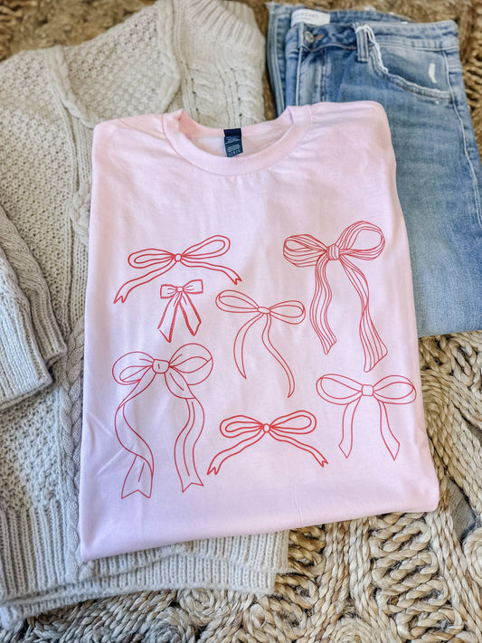Bows Graphic T-shirt