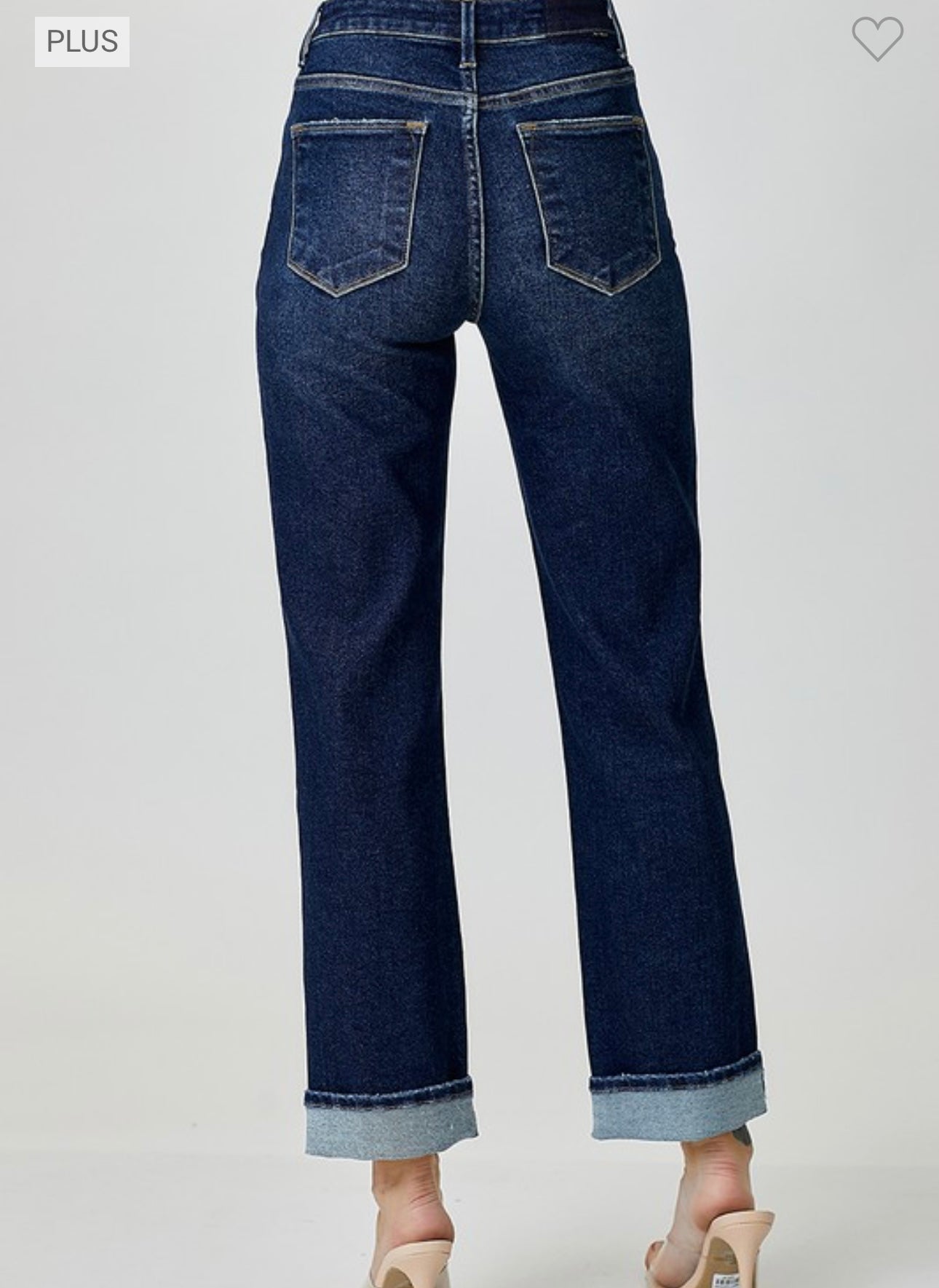 Risen Plus HR Crossover Straight Leg Jean