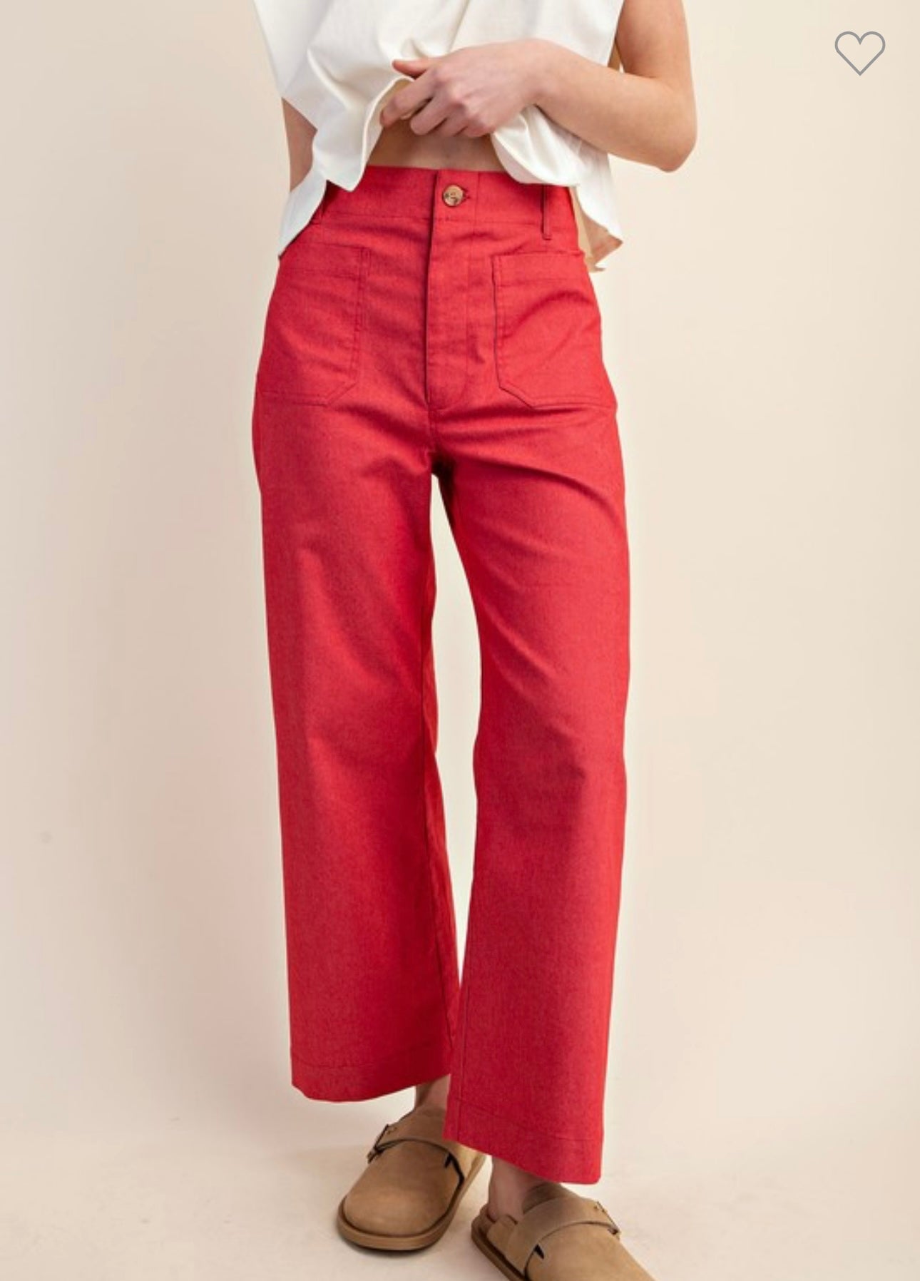 Ankle Cropped Summer Pants