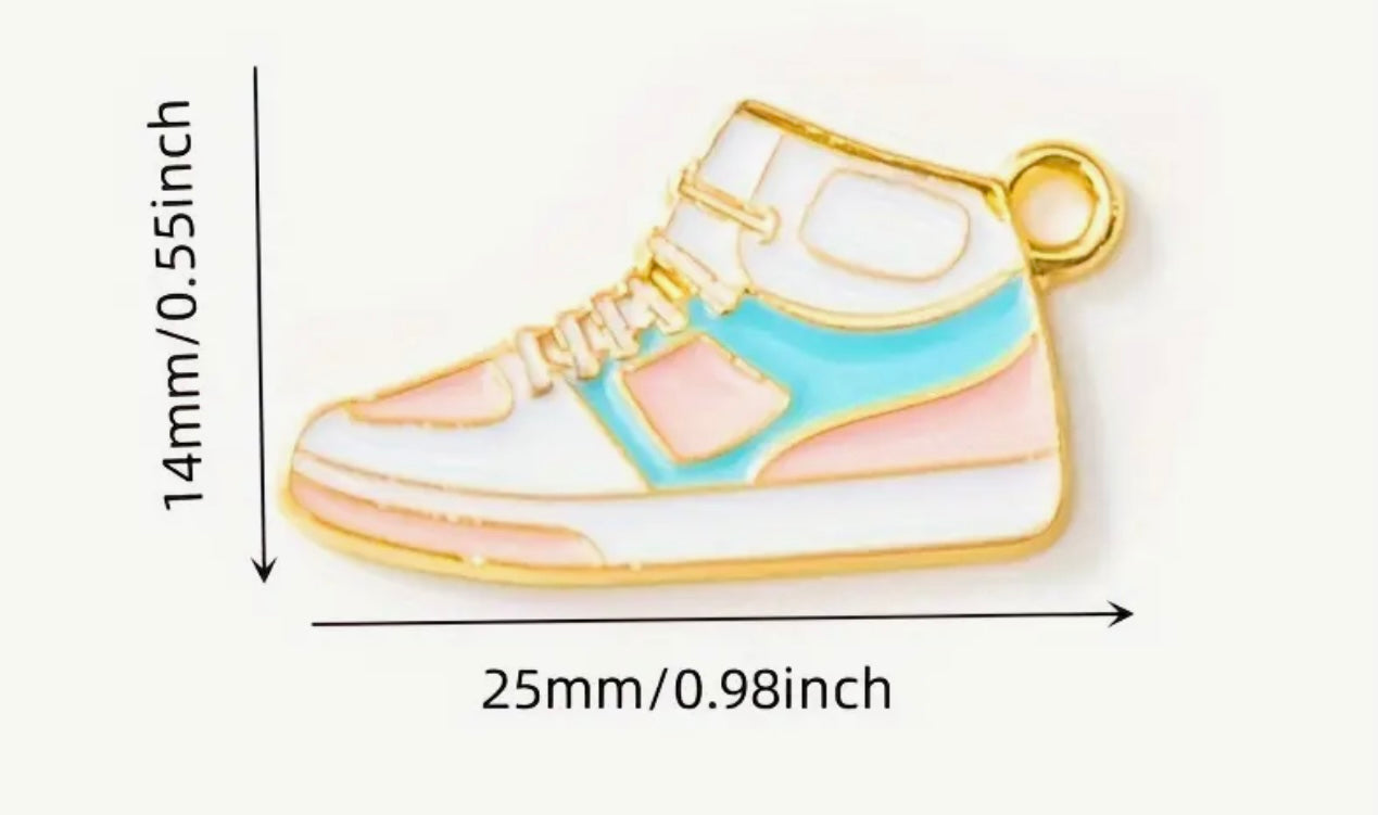 TCB Gold Sneaker Charm Assorted