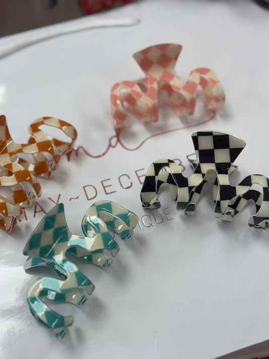 Checker Claw Clips