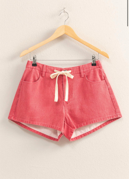 Cute Pocked Detail Summer Shorts