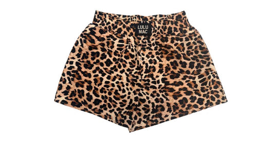LuLu Mac Leopard Boxer Shorts
