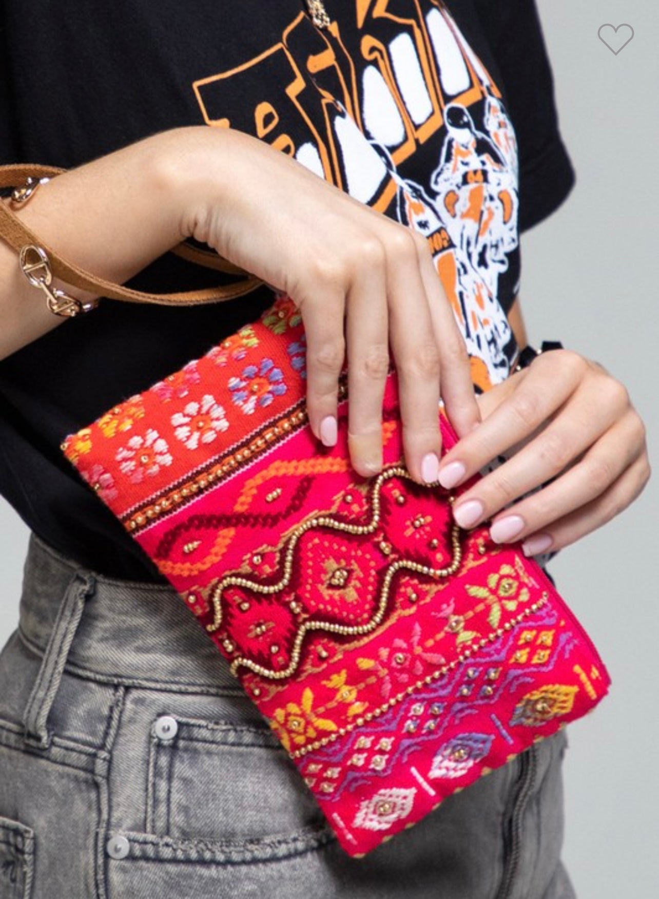 Handmade Pattern Clutch