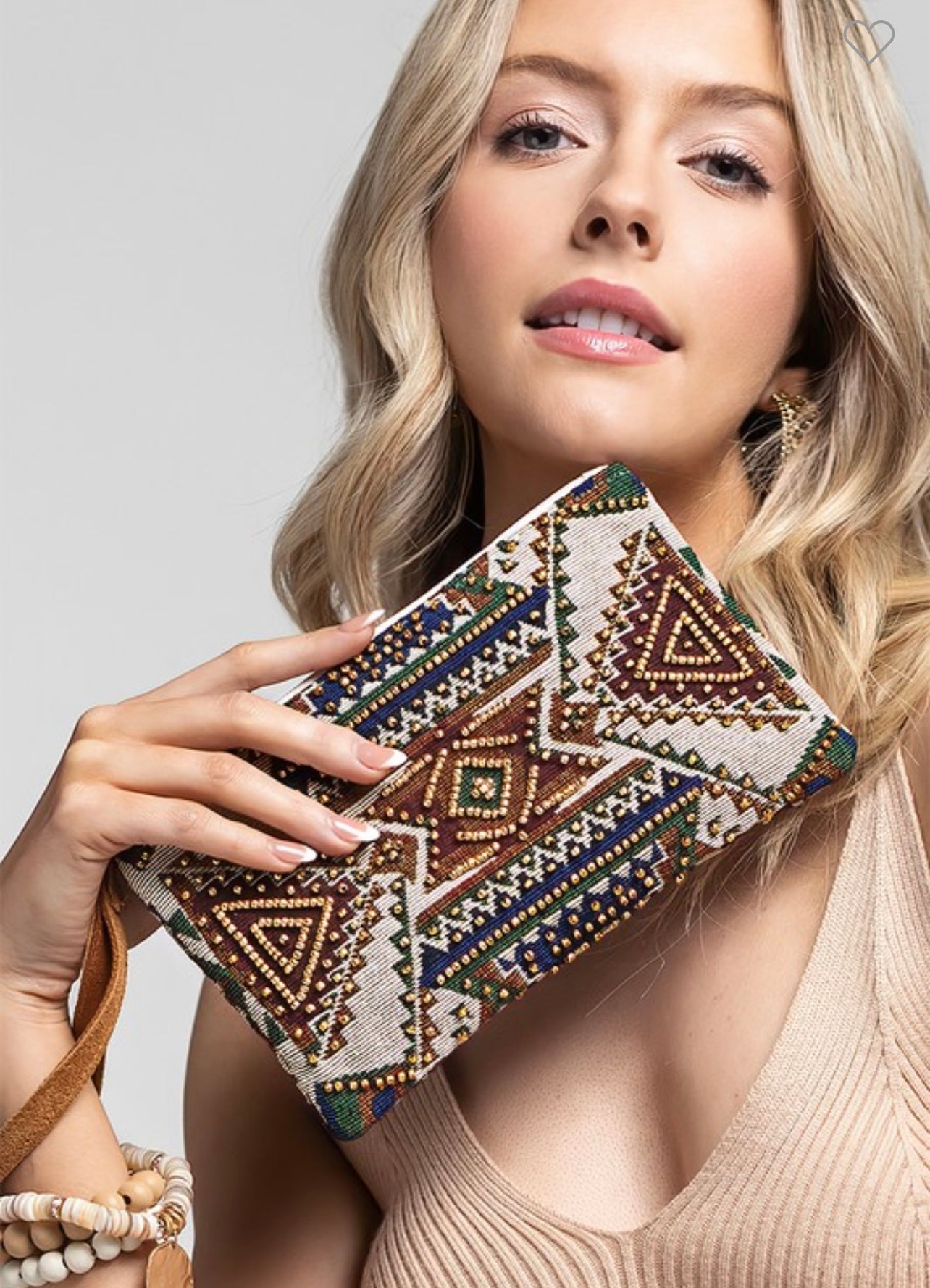 Handmade Pattern Clutch