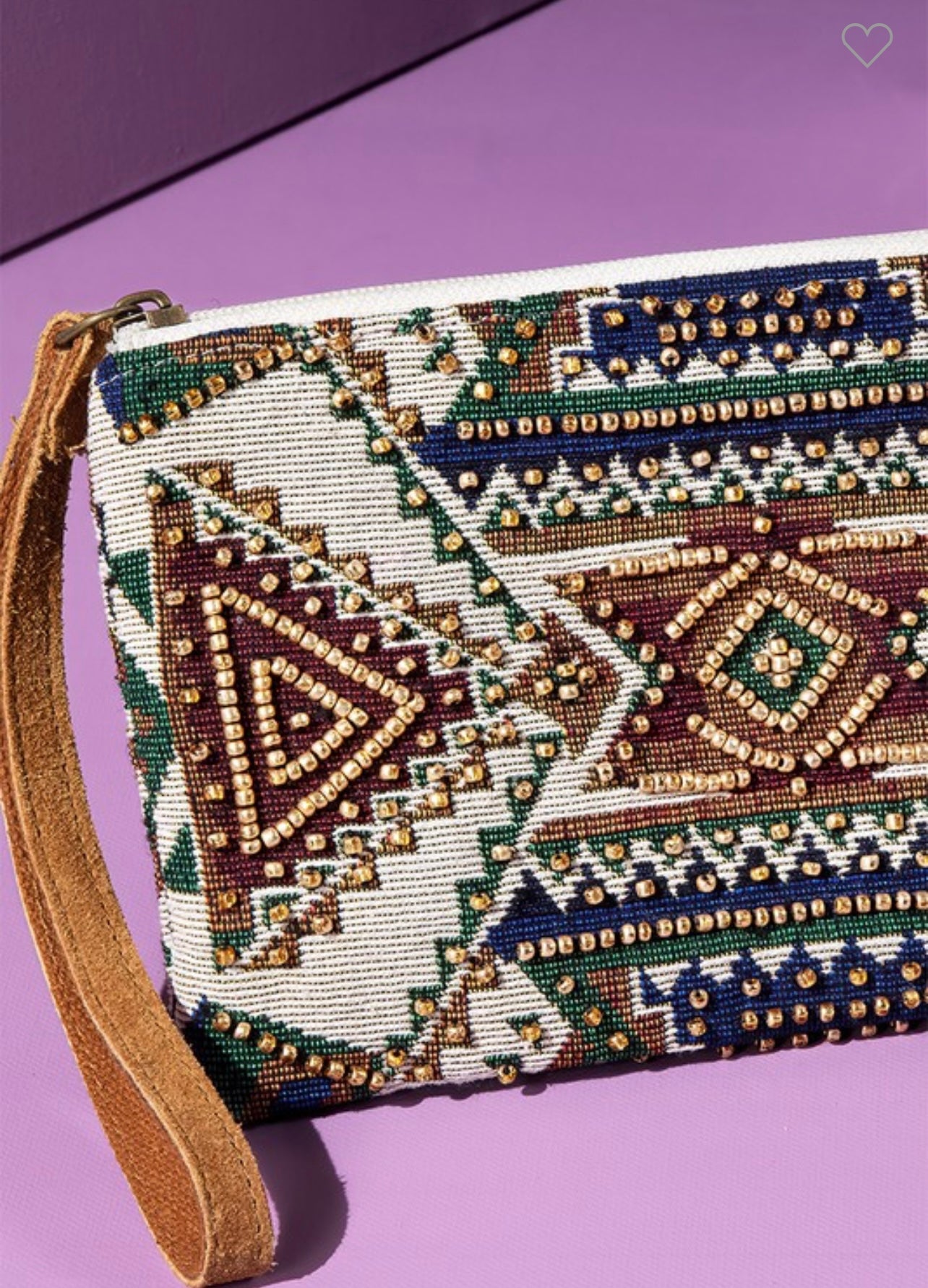 Handmade Pattern Clutch