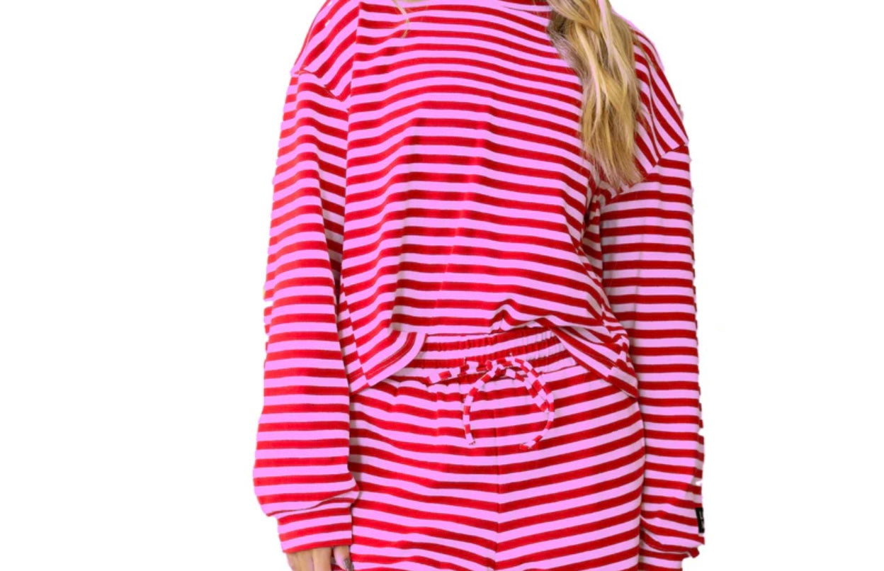 LuLu Mac STRIPE LONGSLEEVE TOP