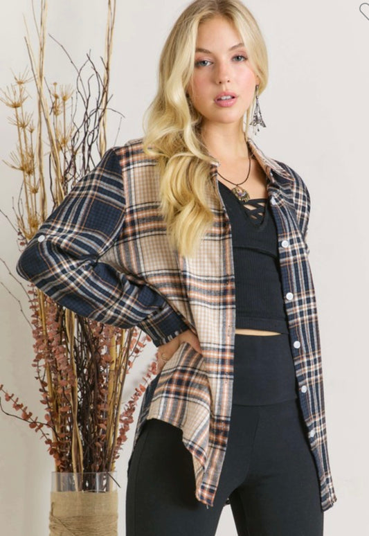 Plaid Button Down Shirt