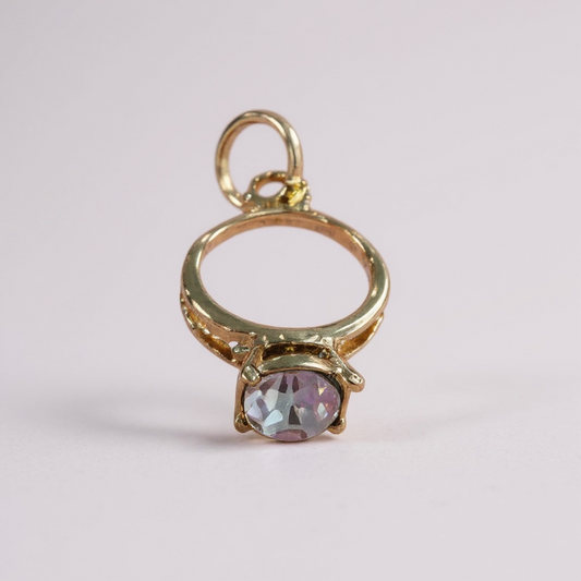 TCB Sweet & Cute Collection Diamond Ring Charm