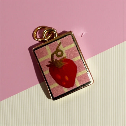 TCB Square Strawberry Charm Sweet and Cute Collection