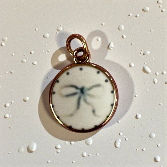 TCB Watercolor Blue Ribbon Charm Sweet and Cute Collection