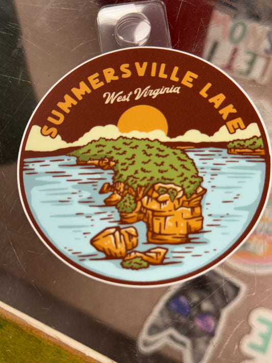 Summersville Lake Sticker