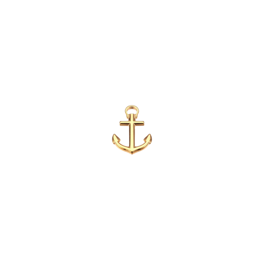 TCB Gold Anchor of Grace Charm