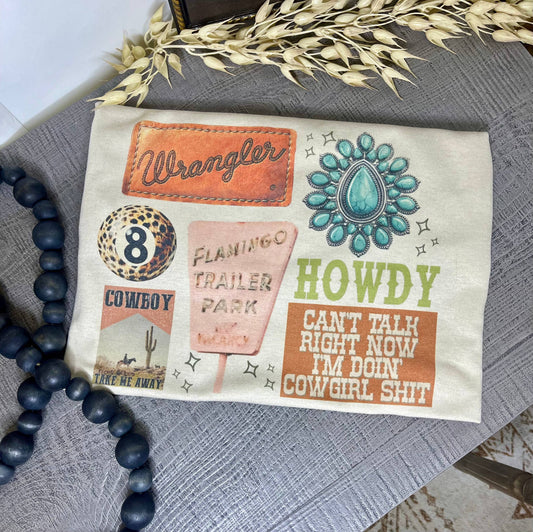I'm Doin' Cowgirl Shit Graphic Tee