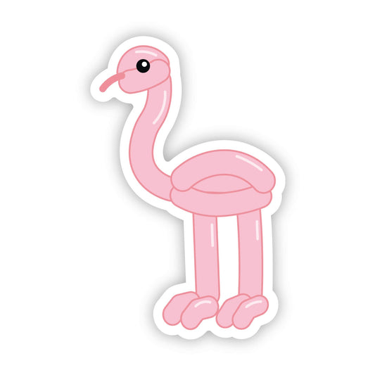 Flamingo Balloon Sticker