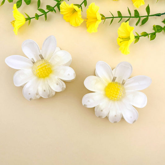 Daisy Claw Clip, Beach Flower Hair Clip