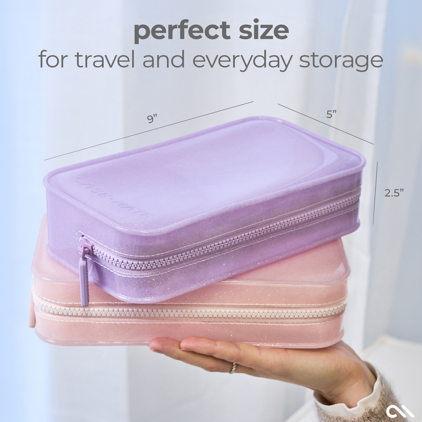 Case-Mate Jelly Makeup Bag: Mulberry